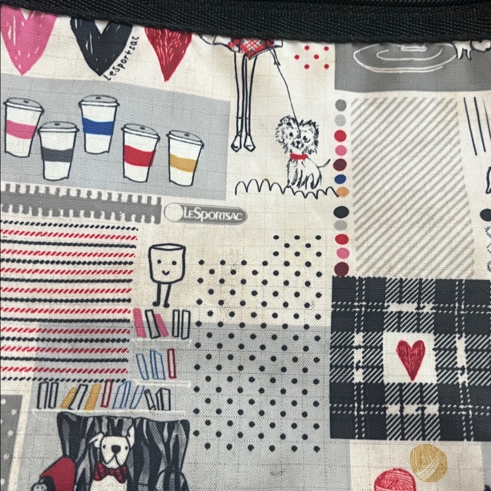 LeSportsac Deluxe Everyday Expandable Bag “Warm Wishes” - Picture 13 of 14